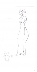 The Lady - Sketch